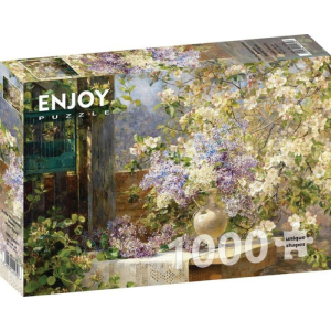 Enjoy 1000 db-os puzzle - Marie Egner: In the Blossoming Bower (1134)