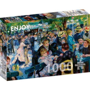 Enjoy 1000 db-os puzzle - Auguste Renoir: Dance at Le Moulin de la Galette (1206)