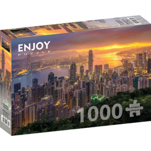 Enjoy 1000 db-os puzzle - Hong Kong at Sunrise (1371)