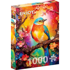 Enjoy 1000 db-os puzzle - Colorful Birdie (2147)