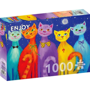 Enjoy 1000 db-os puzzle - Smiling Cats (1738)