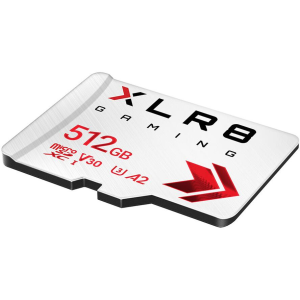 PNY Technologies SD MicroSD XC Card 512GB PNY XLR8 Gaming Class 10 U3 V30 retail (P-SDU512V32100XR-GE)