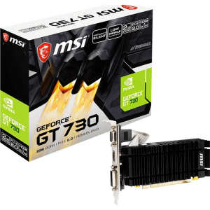 MSI GeForce GT 730 2GB DDR3 (N730K-2GD3HLPV1)