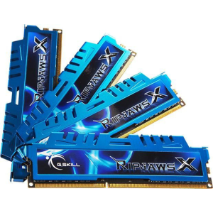 G.Skill RipjawsX, DDR3, 32 GB, 1600MHz, CL9 (F3-1600C9Q-32GXM)