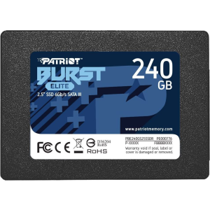 Patriot Burst Elite 240GB 2.5&quot; SATA III (PBE240GS25SSDR)