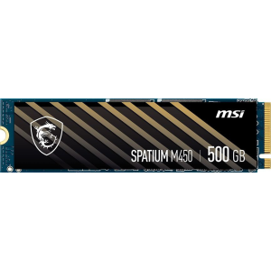 MSI Spatium M450 500GB M.2 2280 PCI-E x4 Gen4 NVMe (S78-440K090-P83)