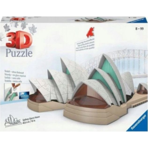 Ravensburger Puzzle 216 darabos 3D-s épületek az éjszakai Sydney-i Operaházban
