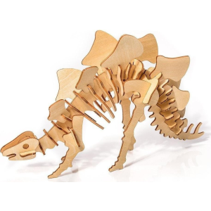 Nice Idea Szép ötlet Fa puzzle 3D modell Stegosaurus