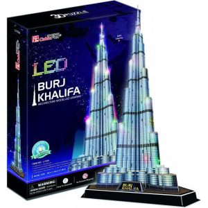 CubicFun PUZZLE 3D Burj Khalifa (világos) - L133H