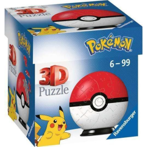 Ravensburger 3D Puzzle 54 Pokémon golyó piros