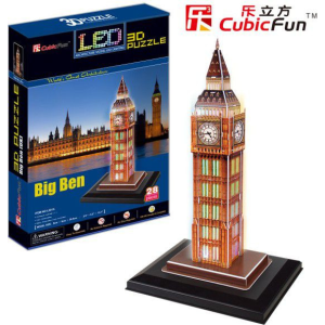 CubicFun PUZZLE 3D Big Ben óra (világos) - L501H
