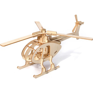 Little-Story Little Story Fa Puzzle 3D modell - Helikopter