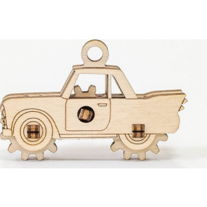 EcoWoodArt EWA fából készült 3D puzzle autó