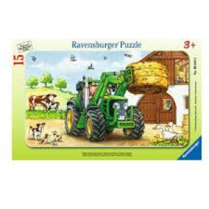 Ravensburger Puzzle 15 – Farm traktor (060443)