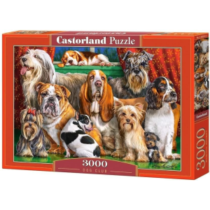 Castorland Puzzle 3000 db Kutyaklub
