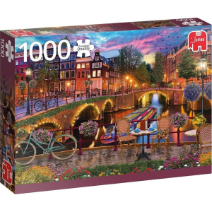 Jumbo Puzzle 1000 PC Amsterdam Canal G3