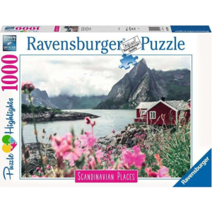 Ravensburger Puzzle 1000 darab skandináv házikó