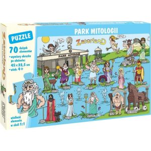JAKO 70 darabos puzzle-ként. Mitológiai park