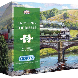 Gibsons Puzzle 500 híd a folyón Ribble/Anglia G3