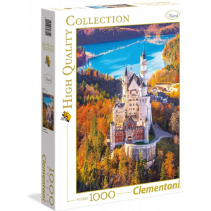Clementoni Puzzle 1000 darabos HQ Neuschwanstein (39382)