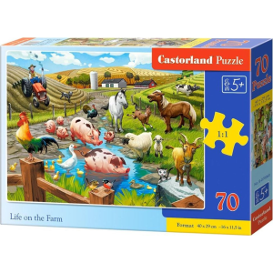 Castorland Puzzle 70 Élet a farmon CASTOR
