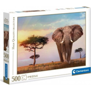 Clementoni Puzzle 500 db Naplemente Afrikában (35096)
