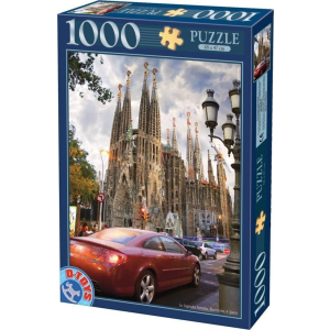 D-Toys Puzzle 1000 Spanyolország, Barcelona- Sagrada Familia