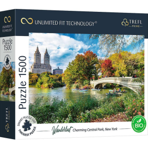 Trefl Puzzle 1500 Charming Central Park, New York Unlimited Fit Technology