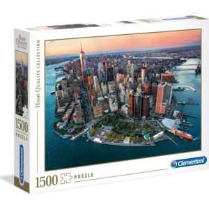 Clementoni Puzzle 1500 db Kiváló minőségű New York