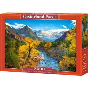 Castorland Puzzle 3000 Autumn in Zion National Park, USA