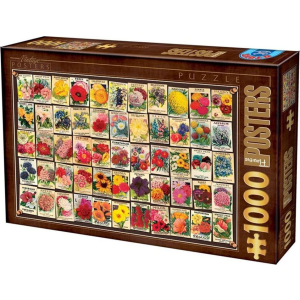 D-Toys Puzzle 1000 virág