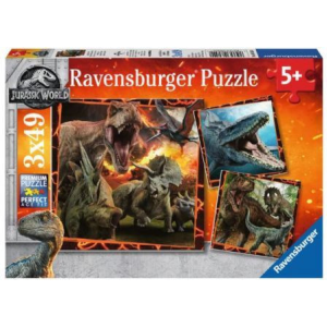 Ravensburger Puzzle 3x49 darab Jurassic World 2 (080540)