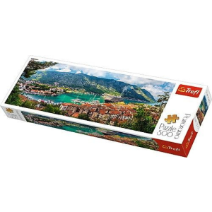 Trefl Puzzle 500 db Panorama - Kotor, Montenegró (GXP-645442)