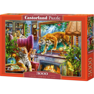 Castorland Puzzle 3000 Tigris életre kel CASTOR