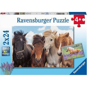Ravensburger Puzzle 2x24 ló