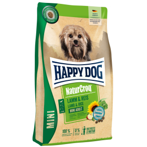 Happy Dog naturcroq adult mini bárány &amp; rizs száraz kutyatáp 4kg