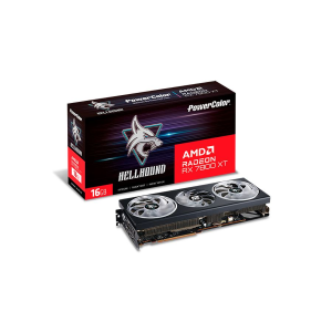 Powercolor Radeon RX 7800 XT 16GB Hellhound videokártya (RX 7800 XT 16G-L/OC) (RX 7800 XT 16G-L/OC)