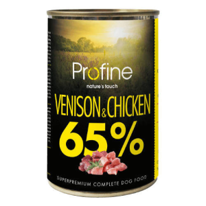 Profine Pure Meat Venison&amp;Chicken - nedves eledel (vadhús,csirke) kutyák részére (400g)