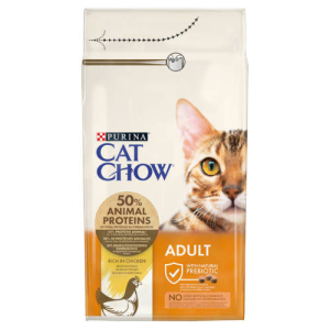 Purina Cat Chow Adult - Pulyka &amp; Csirke - Szárazeledel (15kg)