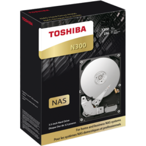 Toshiba Merevlemez Toshiba N300, 3.5", 12TB, SATA/600, 7200RPM, 256MB cache, BOX