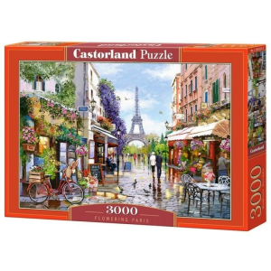 Castorland 3000 db-os puzzle - Virágzó Párizs (C-300525)