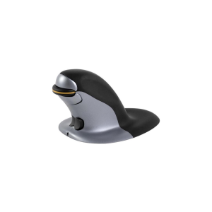 FELLOWES Penguin "M" Vezeték nélküli Vertikális Egér - Fekete/Ezüst