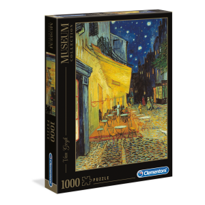 Clementoni Museum Collection: Vincent Van Gogh - Éjjeli kávézó - 1000 darabos puzzle