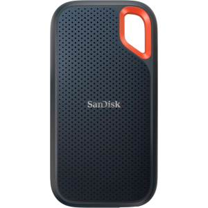 Sandisk 500GB Extreme USB 3.2 Külső SSD - Fekete/Piros (SDSSDE61-500G-G25)