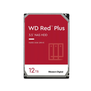Western Digital 12TB Red Plus SATA3 3.5" NAS HDD (WD120EFBX)