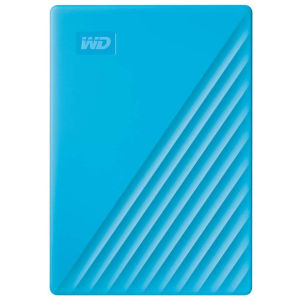 Western Digital 4TB My Passport USB 3.0 Külső HDD - Kék (WDBPKJ0040BBL-WESN)