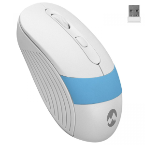 Everest SM-18 Wireless Optical Mouse White/Blue (34507)