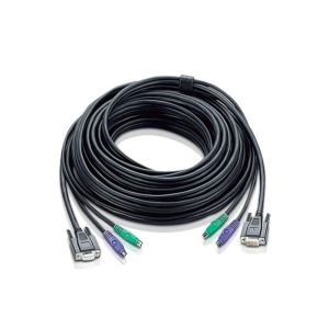 ATEN 2L-1010P/C PS/2-VGA KVM kábel - 10m