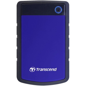 Transcend 2.0TB StoreJet Kék USB3.0 Külső HDD (TS2TSJ25H3B)