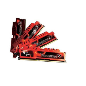 G.Skill 32GB /1600 RipjawsX Red DDR3 RAM KIT (4x8GB)